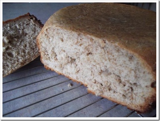 Crock Pot Bread cut