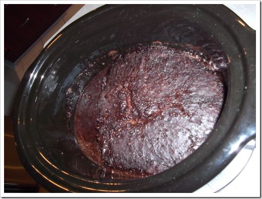 Choc Pudding in Slow Cooker