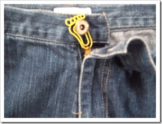 Jeans and Paper Clip